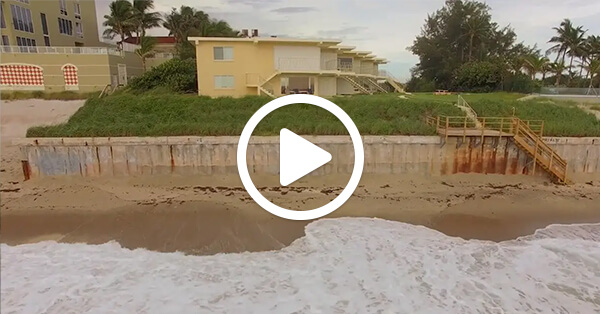 thumbnail of beach walls along Florida's coast